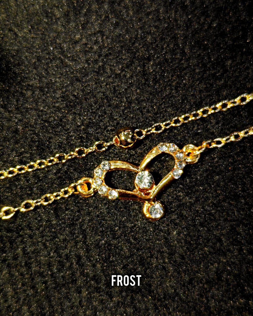 Buy Premium & Luxury Jewellery For All || Anti Tarnish Stainless Steel Diamond Studded Double Layer Chain Bracelet