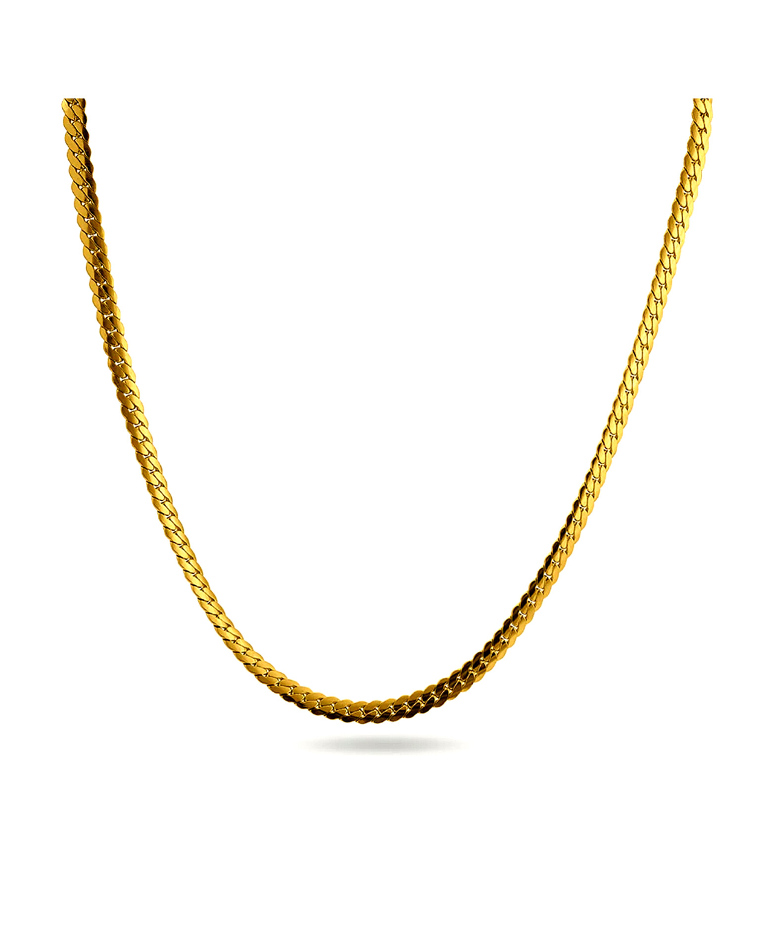 Flat Cuban Link Chain